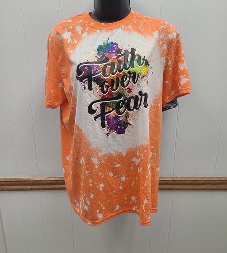 Faith One Fear Bleached Tee