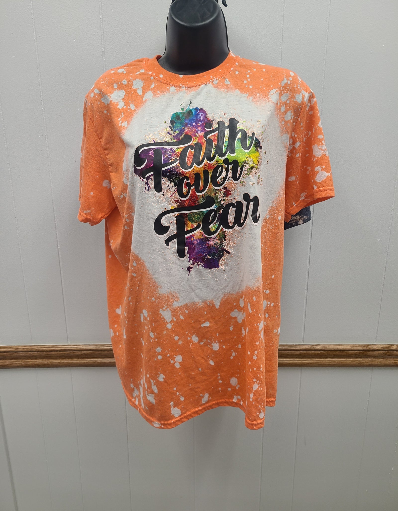 Faith One Fear Bleached Tee